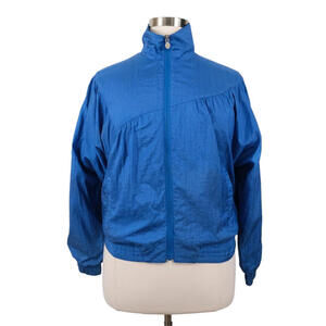 JC Penny USA Olympics Vintage Windbreaker Blue Jacket Womens Medium